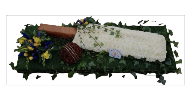 Cricket bat tribute