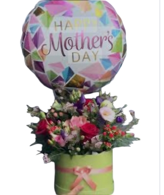 Mothers day Balloon hat box