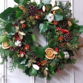 Reds and Berries Wreath