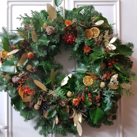 Reds and Berries Wreath